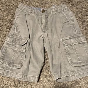 Boys size 8 Cat&Jack grey cargo shorts